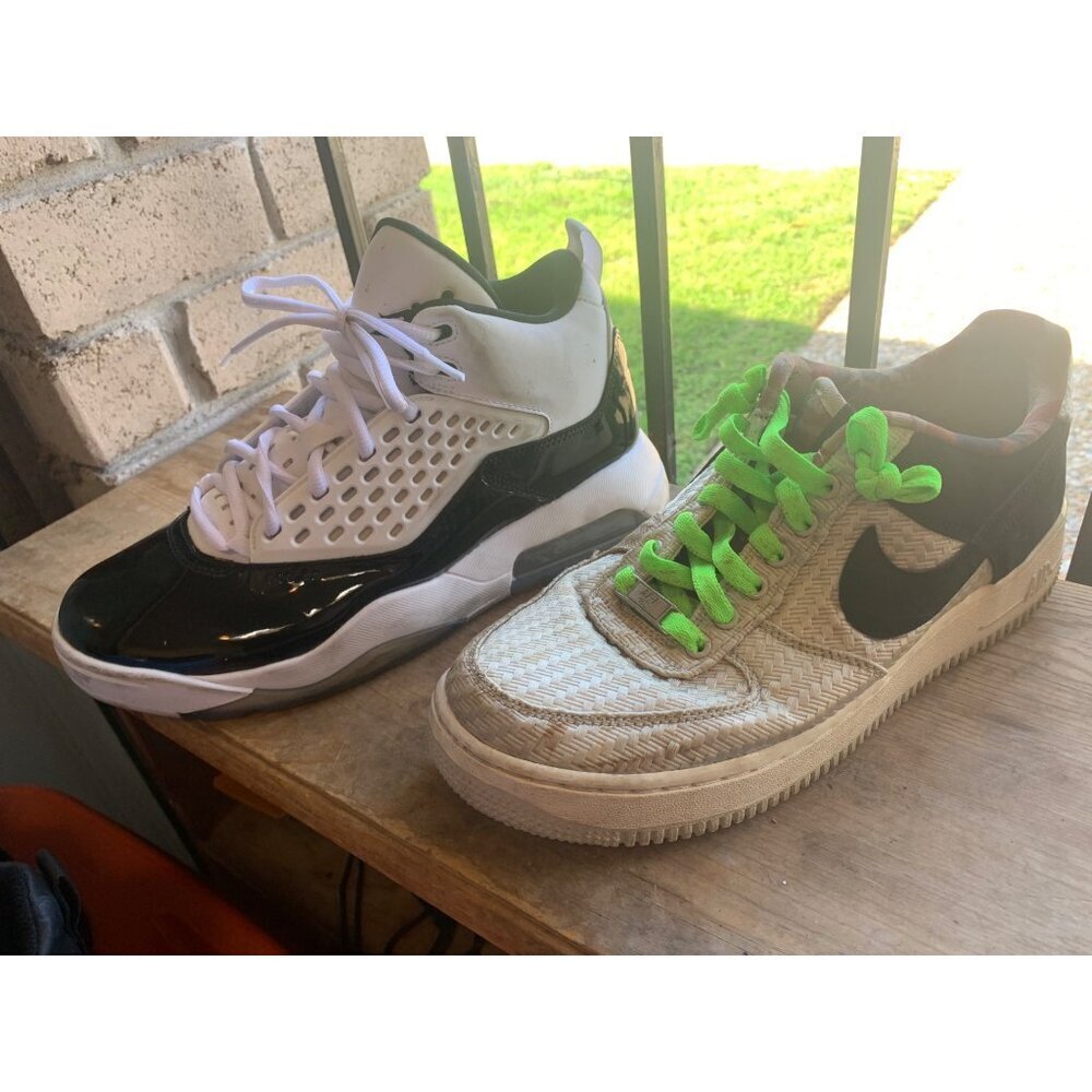 AMPUTEE SINGLE SHOE BUNDLE LEFT FOOT Nike Air Sneakers Casual Men's Size 8.5